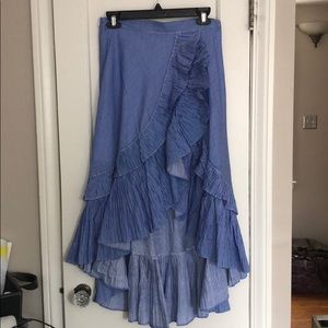 Chic wish applause of ruffle tiered skirt